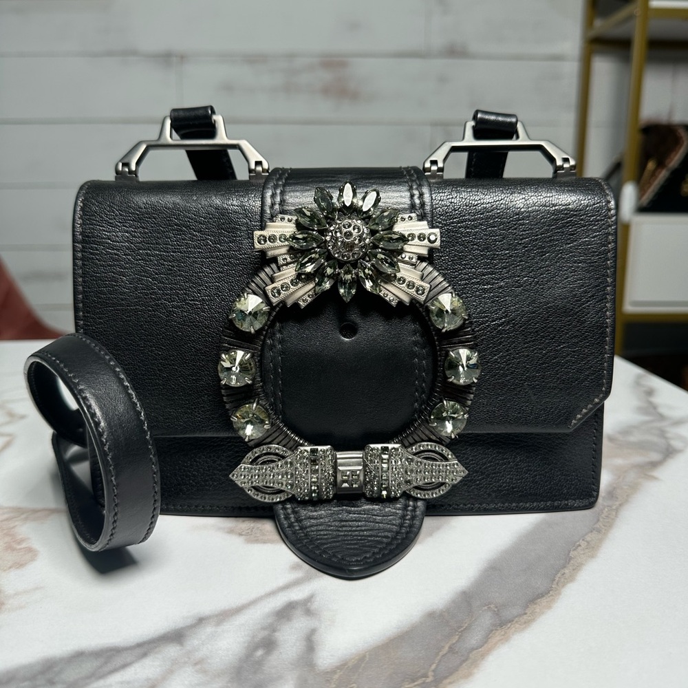SOLD ❌❌❌ Miu Miu Leather Shoulder Bag